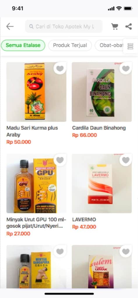 Pilihan Produk Kesehatan Tokopedia - Apotek My Life Farma